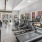 a gym with exercise equipment